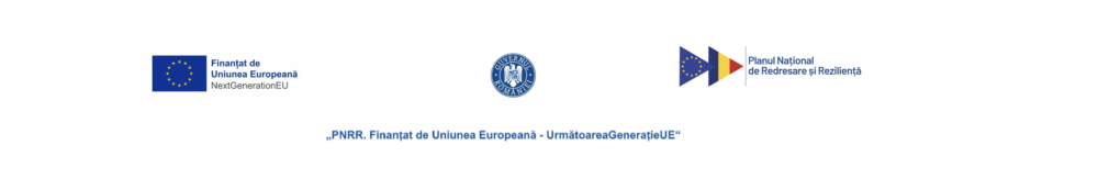 Finanțat de Uniunea Europeană · Guvernul României · PNRR